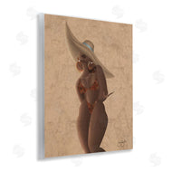 Sierra Siler | Woman With Orange Bathing Suit