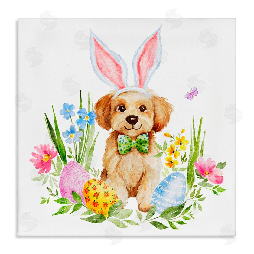 Amy Hall | Playful Easter Puppy