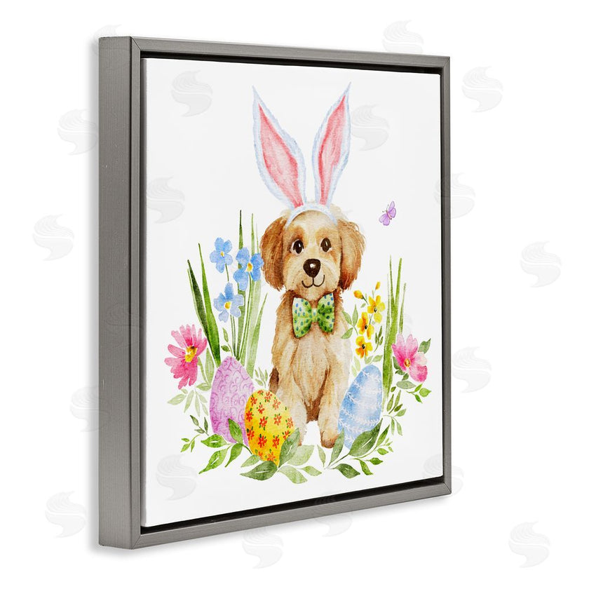 Amy Hall | Playful Easter Puppy