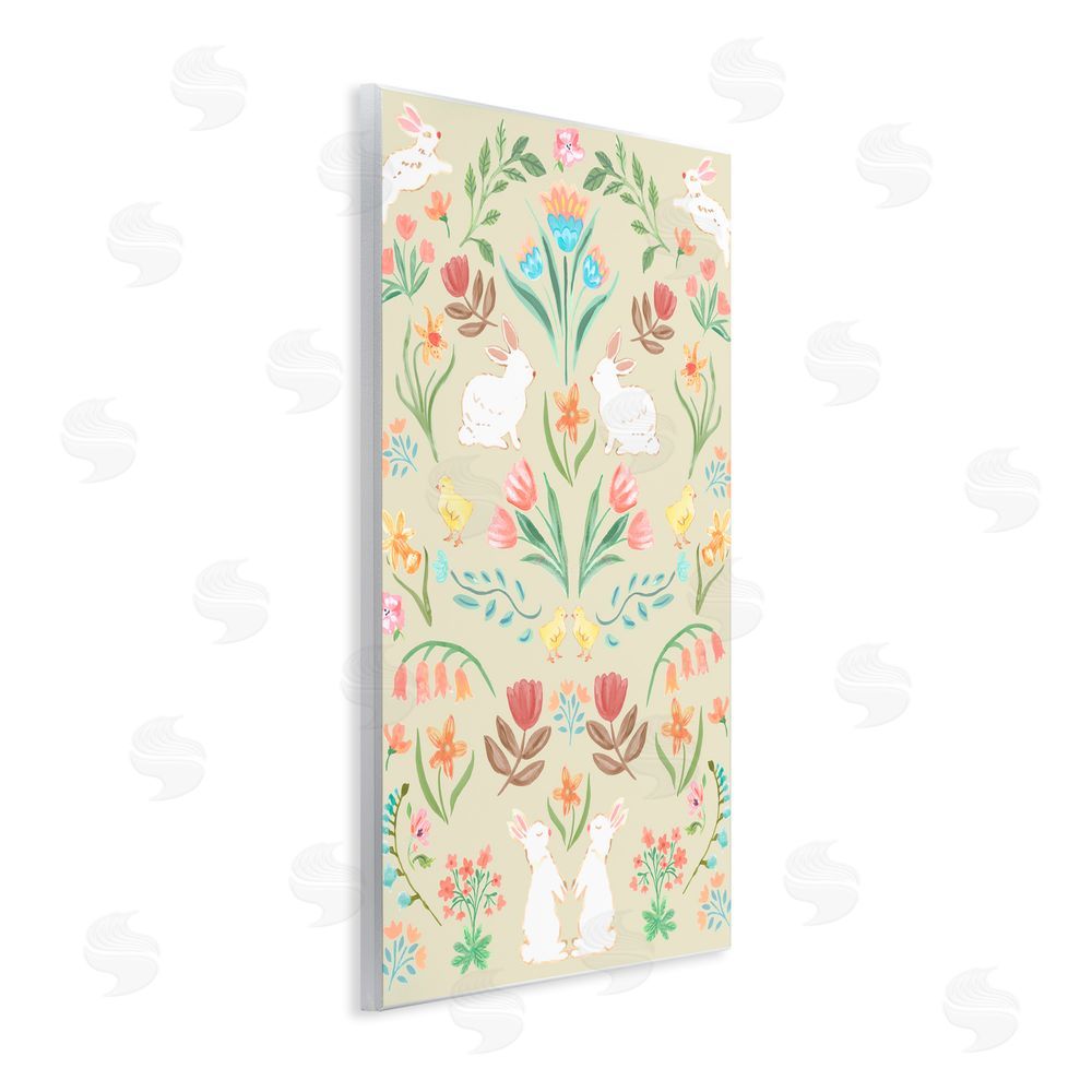 Corinne Haig Symmetrical Easter Ivory Wall Plaque Art Print