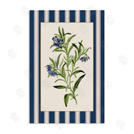 Corinne Haig | Vintage Plant over Stripes