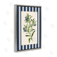 Corinne Haig | Vintage Plant over Stripes