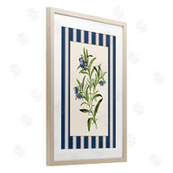 Corinne Haig | Vintage Plant over Stripes
