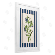Corinne Haig | Vintage Plant over Stripes