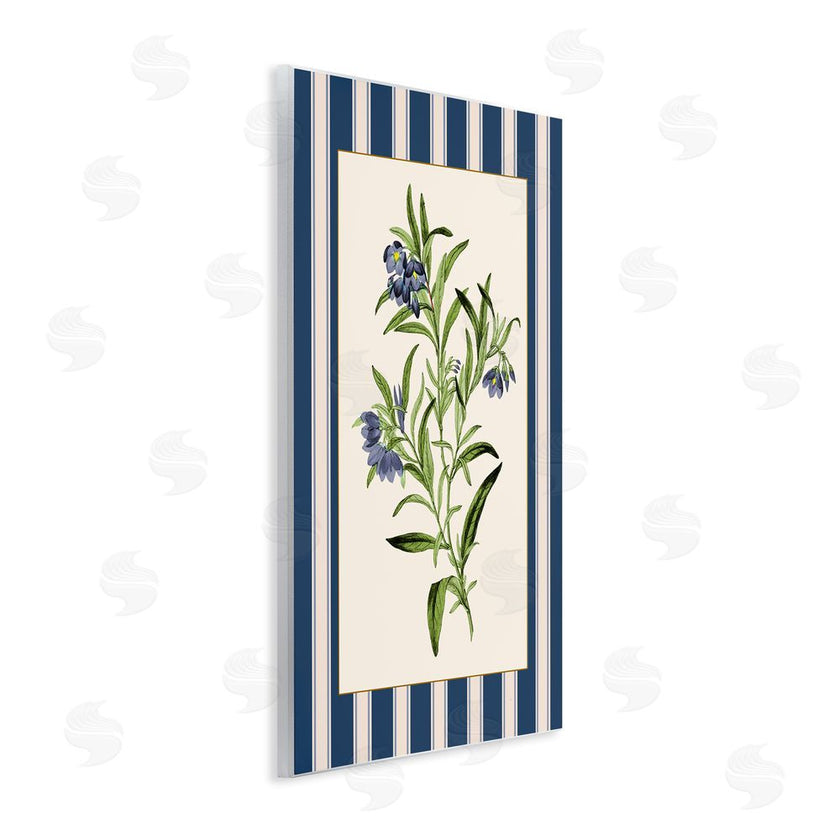 Corinne Haig | Vintage Plant over Stripes