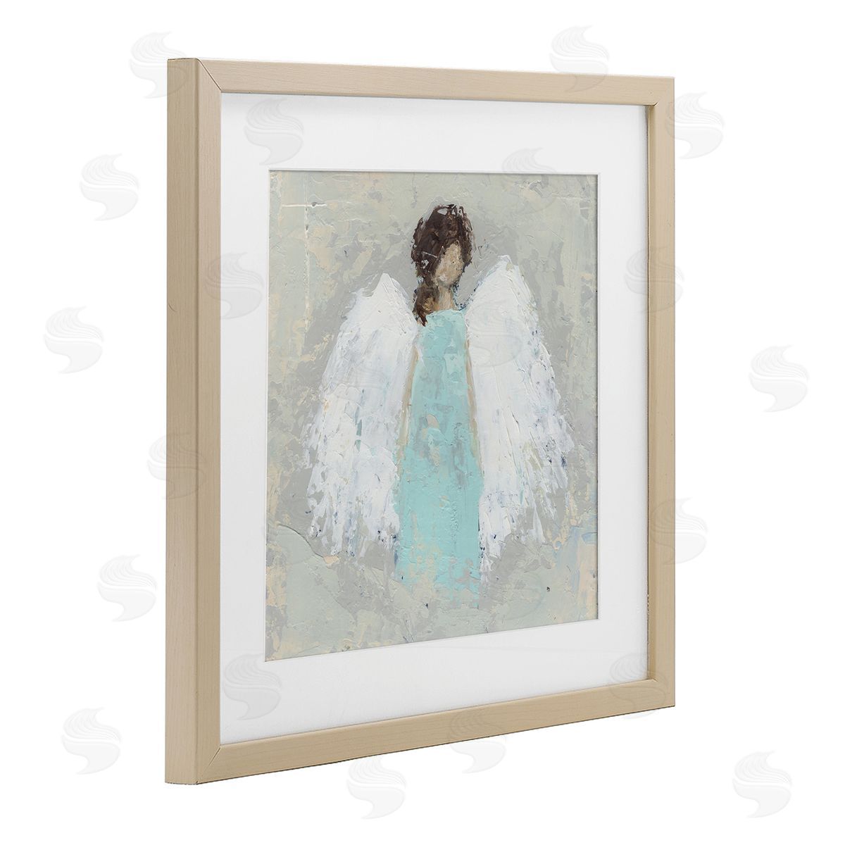Cassandra Cushman Soft Angel Impression Canvas Wall Art Print