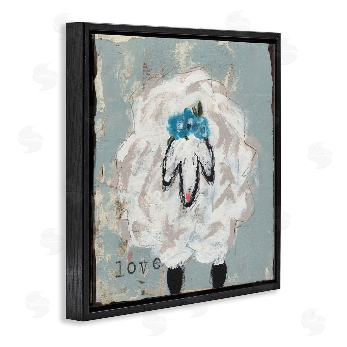 Cassandra Cushman Love Is Kind Sheep Canvas Wall Art Print