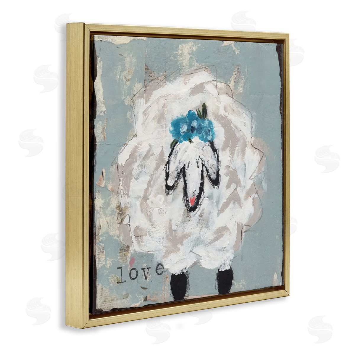 Cassandra Cushman Love Is Kind Sheep Canvas Wall Art Print