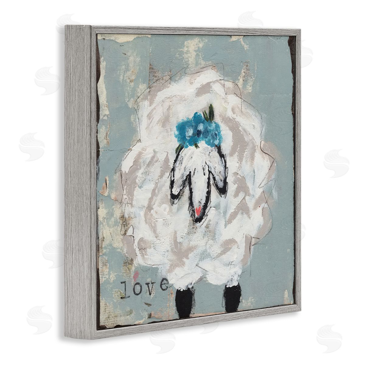 Cassandra Cushman Love Is Kind Sheep Canvas Wall Art Print
