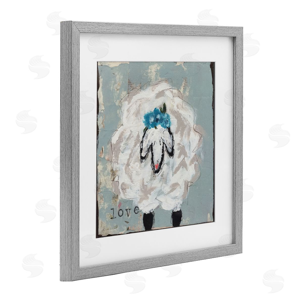 Cassandra Cushman Love Is Kind Sheep Canvas Wall Art Print
