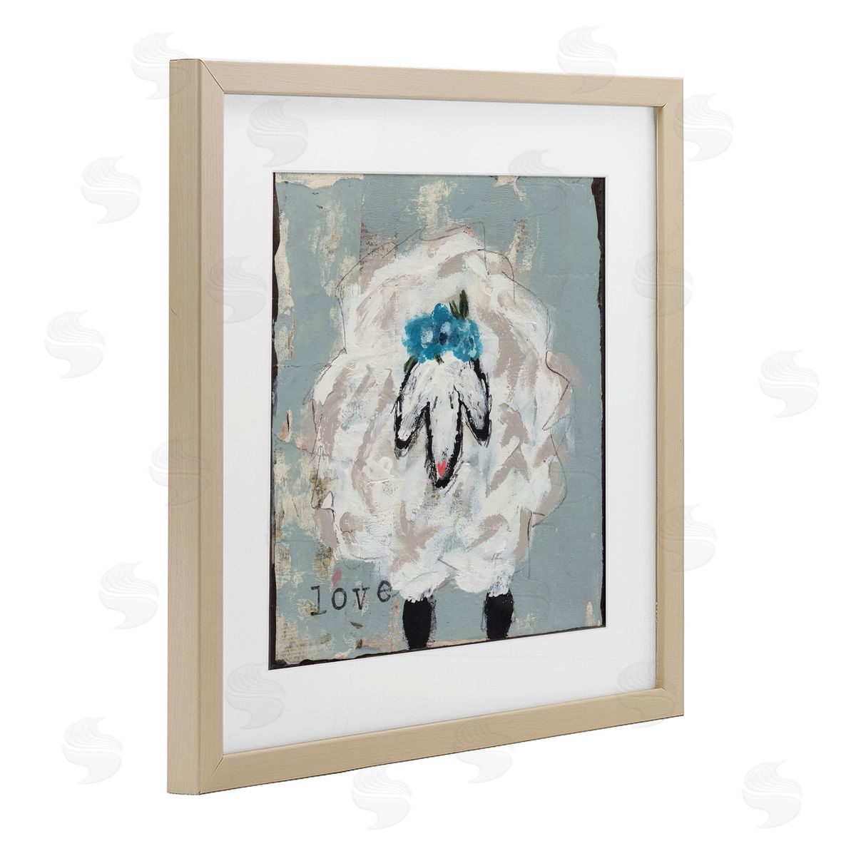 Cassandra Cushman Love Is Kind Sheep Canvas Wall Art Print