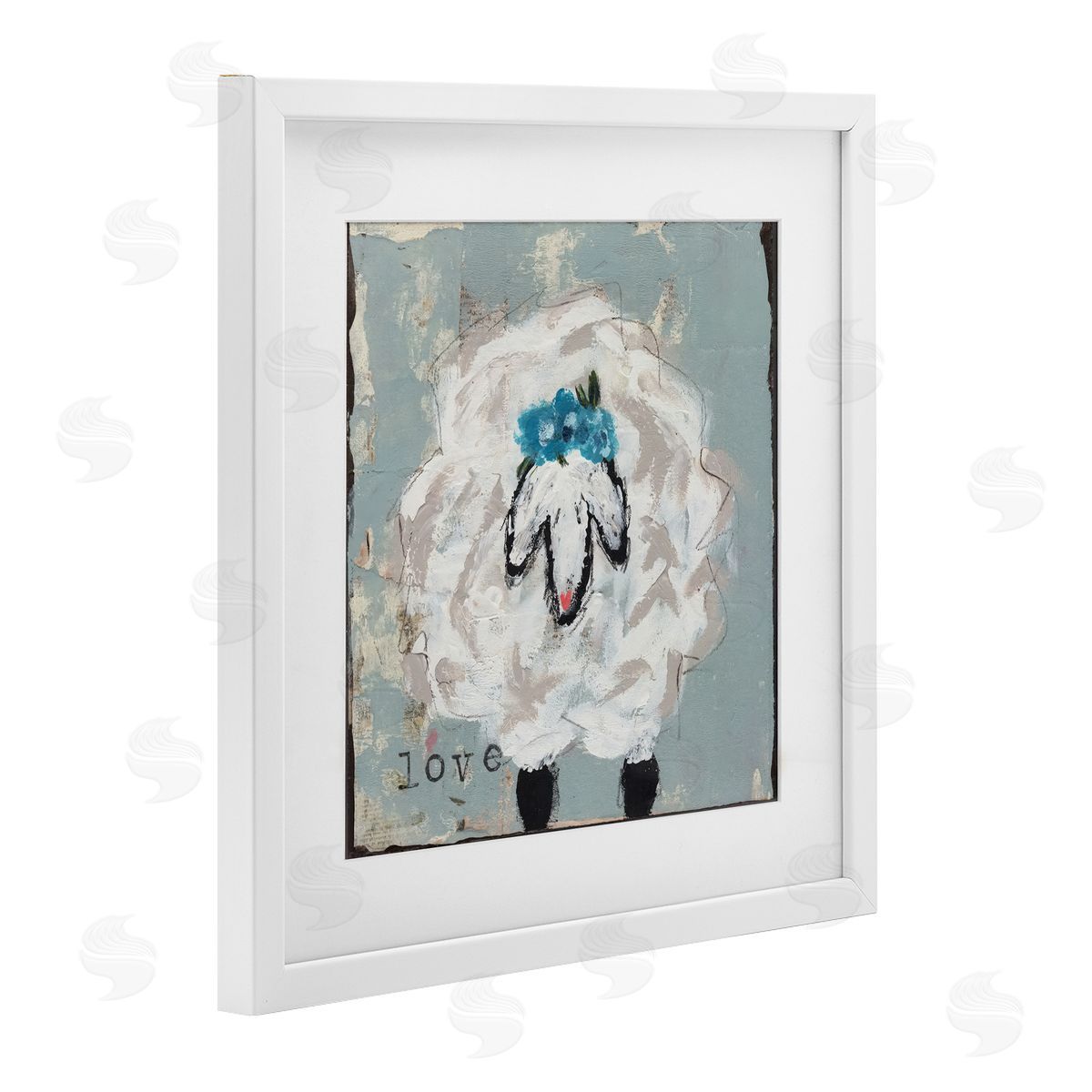 Cassandra Cushman Love Is Kind Sheep Canvas Wall Art Print