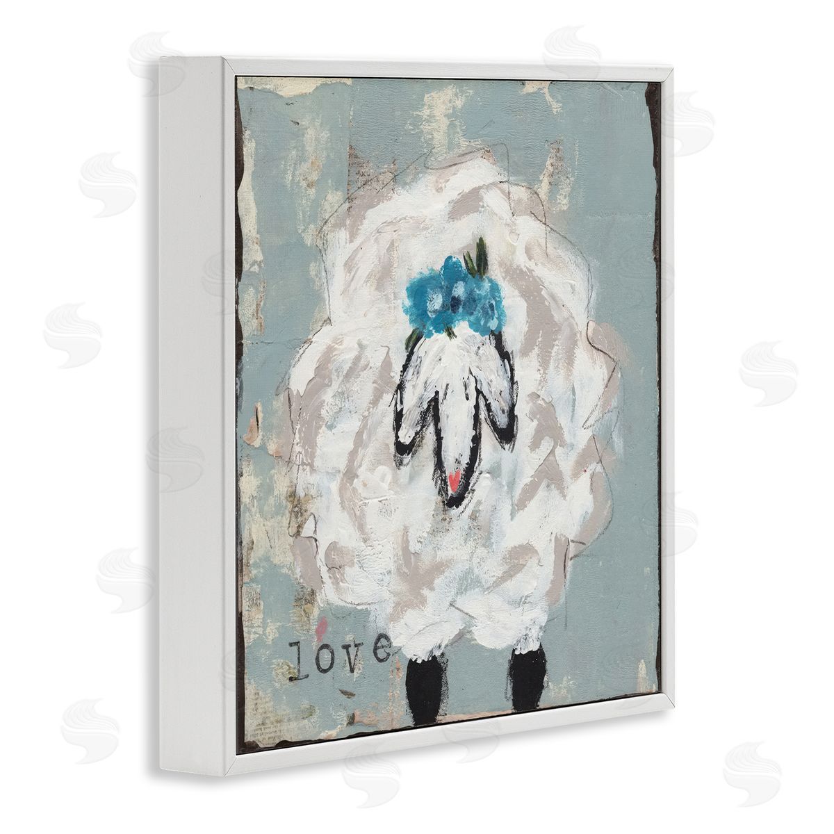 Cassandra Cushman Love Is Kind Sheep Canvas Wall Art Print
