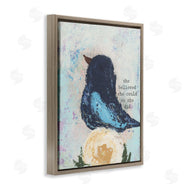 Cassandra Cushman | She Believed Uplifting Bird