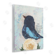 Cassandra Cushman | She Believed Uplifting Bird