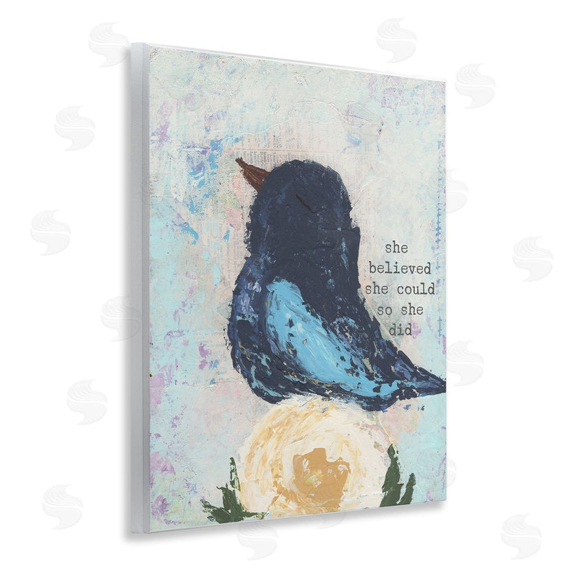 Cassandra Cushman | She Believed Uplifting Bird
