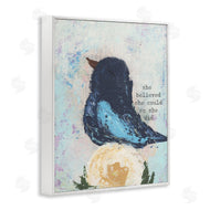 Cassandra Cushman | She Believed Uplifting Bird