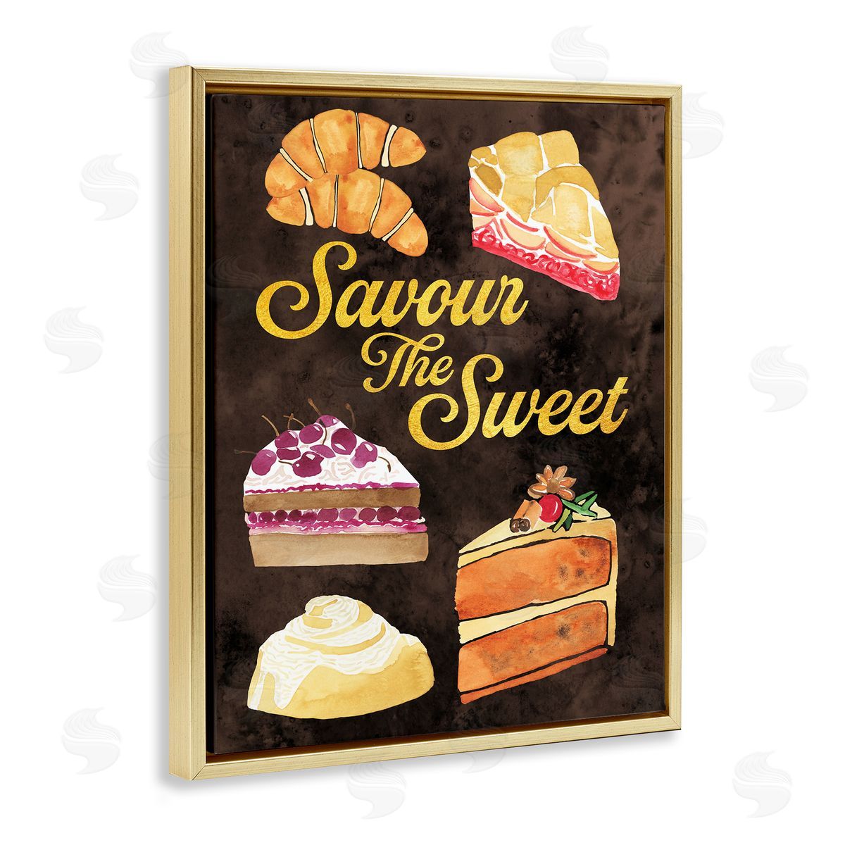 Hillary Holt Savour The Sweet Dessert Canvas Wall Art Print