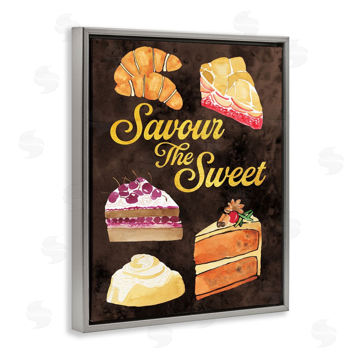 Hillary Holt Savour The Sweet Dessert Canvas Wall Art Print