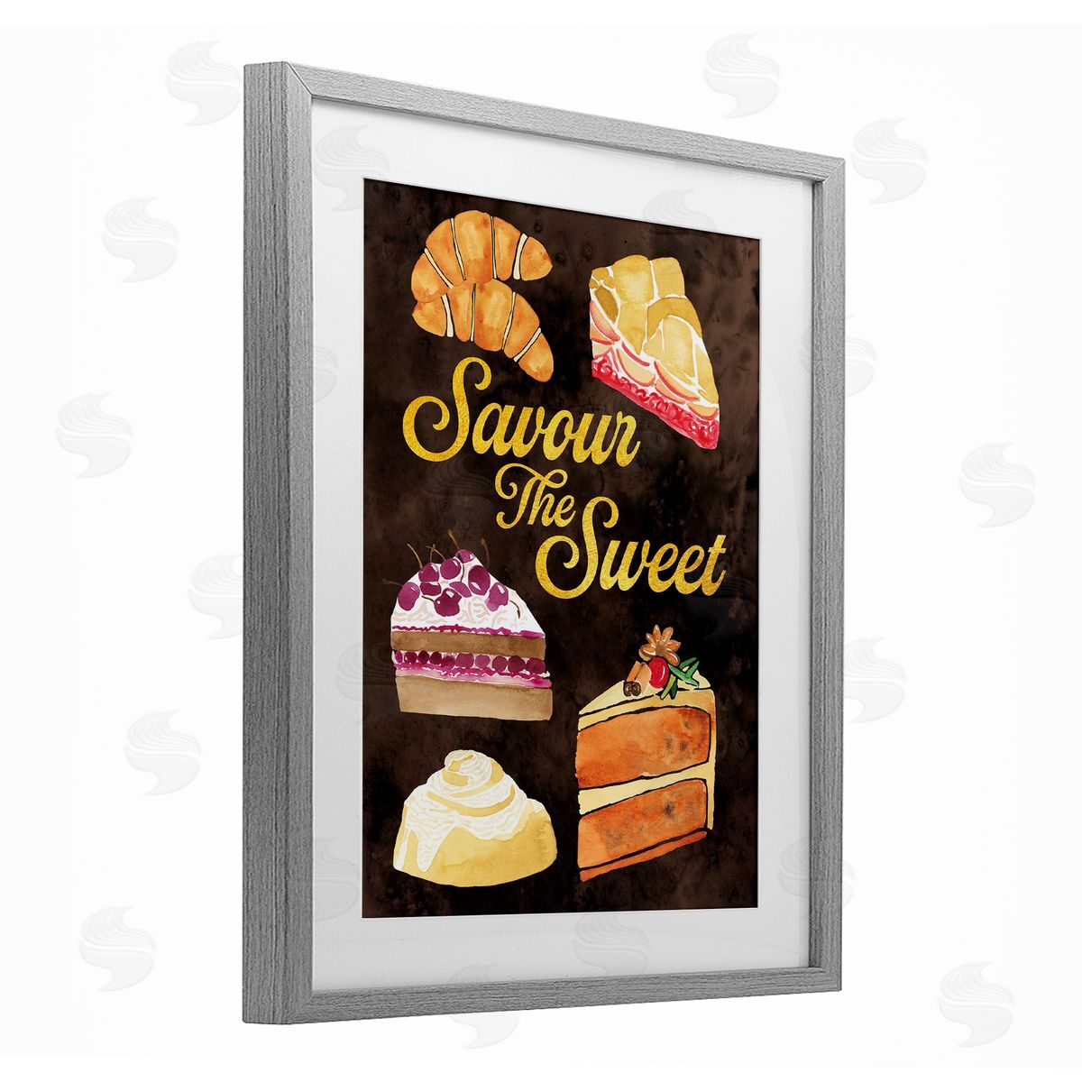 Hillary Holt Savour The Sweet Dessert Canvas Wall Art Print