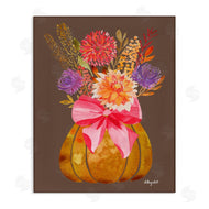 Hillary Holt | Rustic Chic Pumpkin Florals