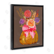 Hillary Holt | Rustic Chic Pumpkin Florals