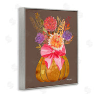 Hillary Holt | Rustic Chic Pumpkin Florals