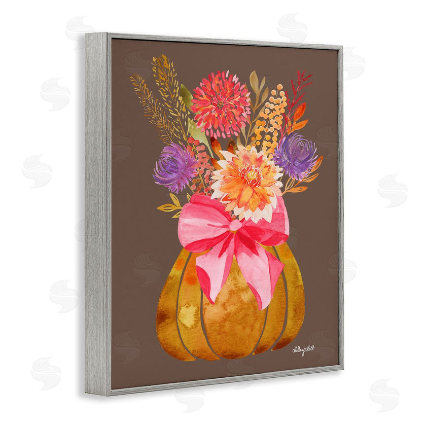 Hillary Holt | Rustic Chic Pumpkin Florals