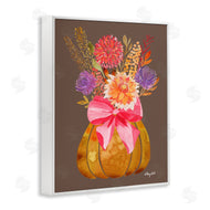 Hillary Holt | Rustic Chic Pumpkin Florals