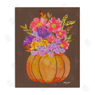 Hillary Holt | Shabby Chic Pumpkin Florals