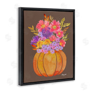 Hillary Holt | Shabby Chic Pumpkin Florals