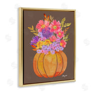 Hillary Holt | Shabby Chic Pumpkin Florals
