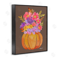 Hillary Holt | Shabby Chic Pumpkin Florals