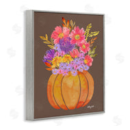 Hillary Holt | Shabby Chic Pumpkin Florals