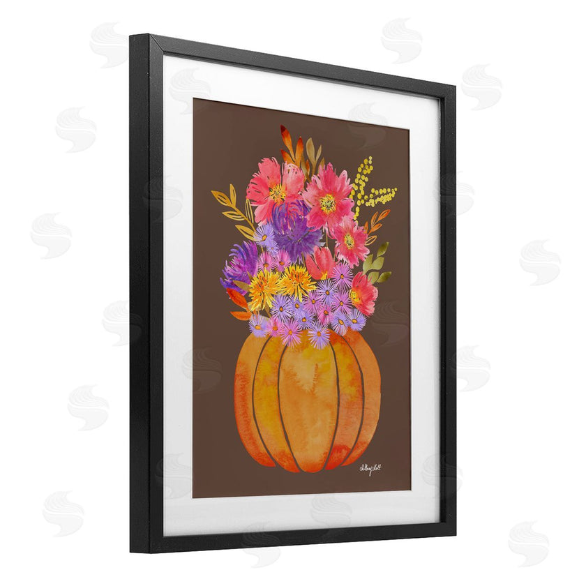 Hillary Holt | Shabby Chic Pumpkin Florals
