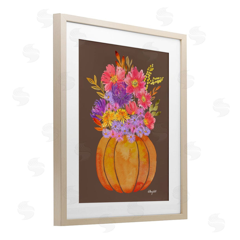 Hillary Holt | Shabby Chic Pumpkin Florals