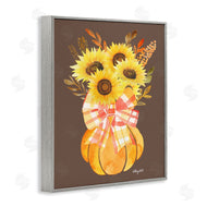 Hillary Holt | Fall Sunflowers Pumpkin Bouquet