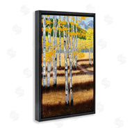 Julie Peterson | Autumn Birch Trees Field