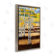 Julie Peterson | Autumn Birch Trees Field