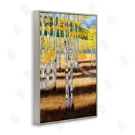 Julie Peterson | Autumn Birch Trees Field