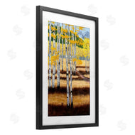 Julie Peterson | Autumn Birch Trees Field