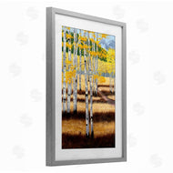 Julie Peterson | Autumn Birch Trees Field