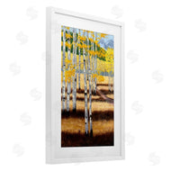 Julie Peterson | Autumn Birch Trees Field