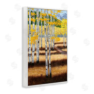 Julie Peterson | Autumn Birch Trees Field