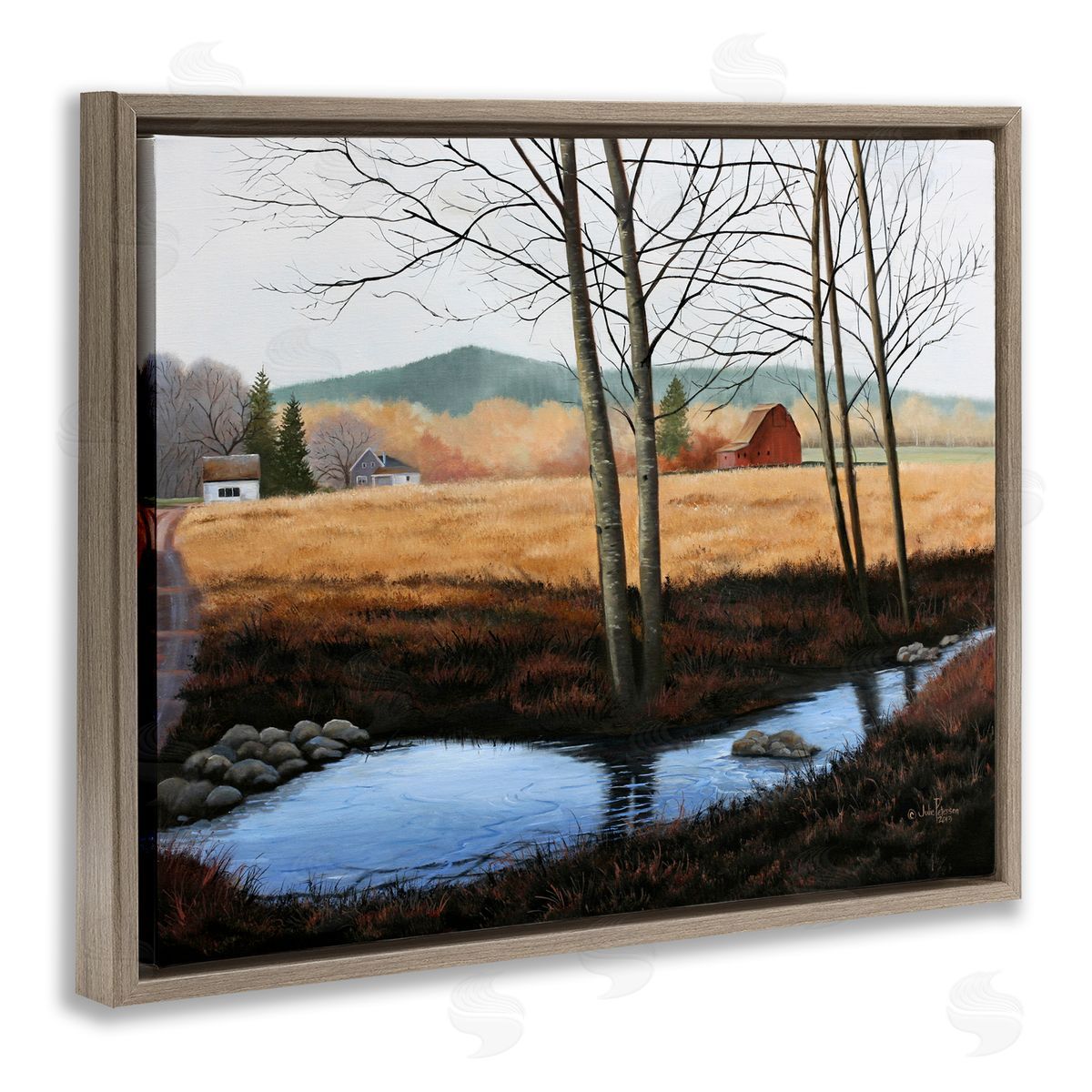 Julie Peterson Idyllic Countryside Scene Canvas Wall Art Print