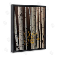 Julie Peterson | Autumnal Birch Tree Trunks