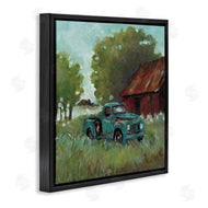 Wani Pasion | Expressionist Blue Truck
