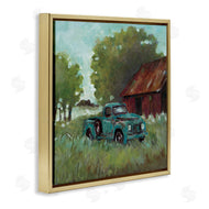 Wani Pasion | Expressionist Blue Truck