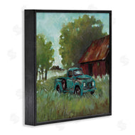 Wani Pasion | Expressionist Blue Truck