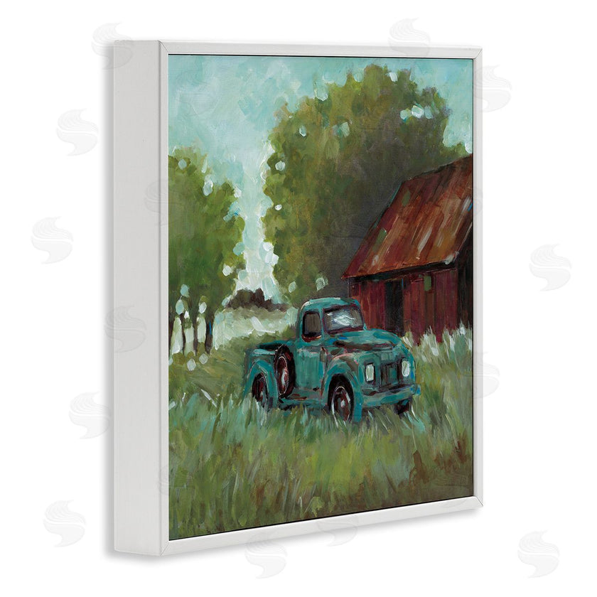 Wani Pasion | Expressionist Blue Truck